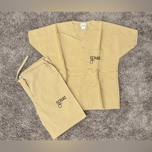 SCRUBS Medical Scrubs, Kacki Color, Size, X-small